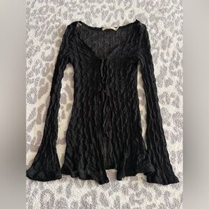 long sleeve cover up top